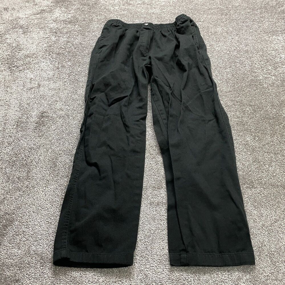 Woman Within Jeans Pants Womens Plus 18W Black Classic Fit Straight Ladies 32x28